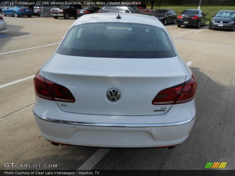 Candy White / Desert Beige/Black 2013 Volkswagen CC VR6 4Motion Executive