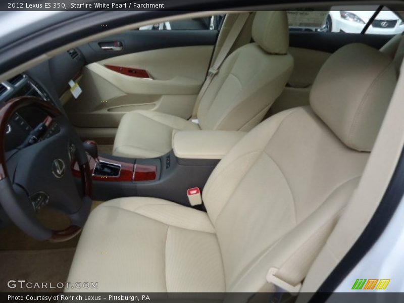Starfire White Pearl / Parchment 2012 Lexus ES 350
