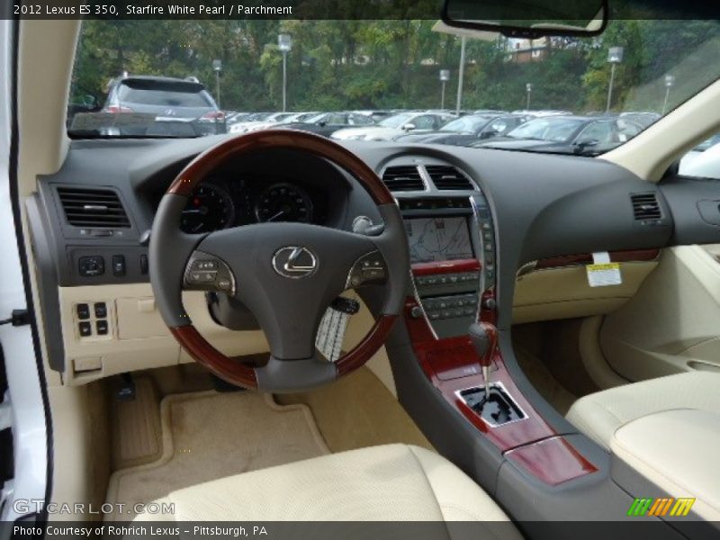 Starfire White Pearl / Parchment 2012 Lexus ES 350