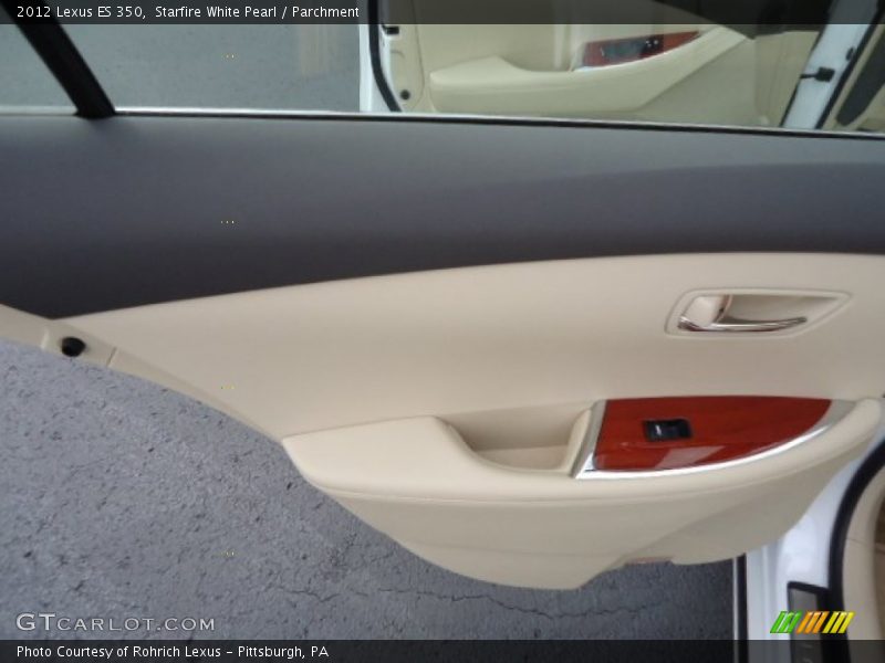 Starfire White Pearl / Parchment 2012 Lexus ES 350