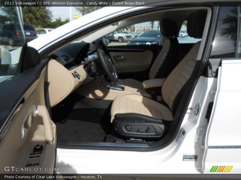 Candy White / Desert Beige/Black 2013 Volkswagen CC VR6 4Motion Executive