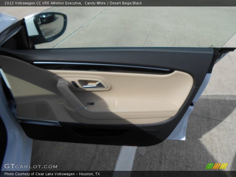 Candy White / Desert Beige/Black 2013 Volkswagen CC VR6 4Motion Executive