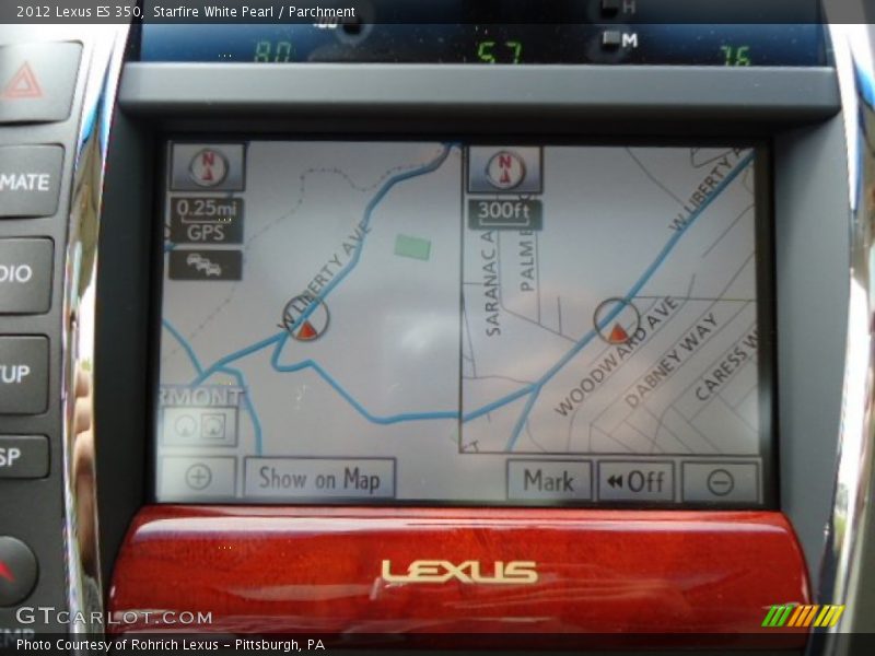 Starfire White Pearl / Parchment 2012 Lexus ES 350