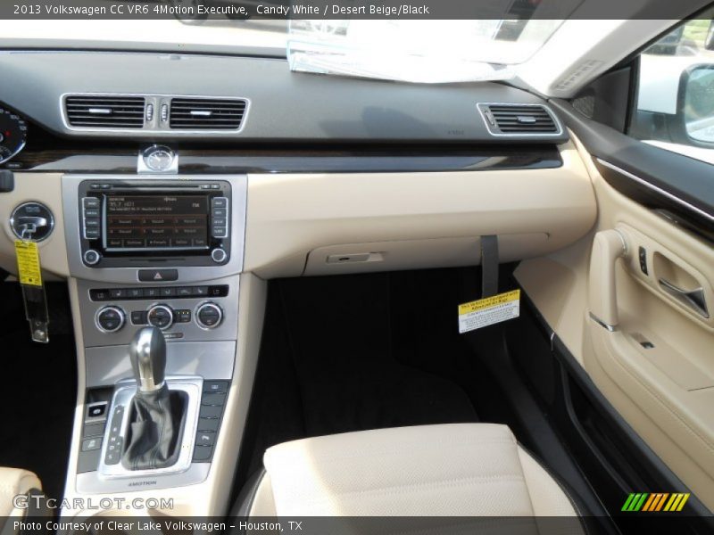 Candy White / Desert Beige/Black 2013 Volkswagen CC VR6 4Motion Executive