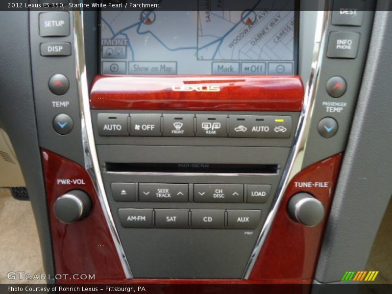 Starfire White Pearl / Parchment 2012 Lexus ES 350