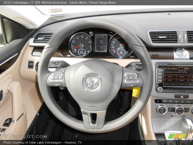  2013 CC VR6 4Motion Executive Steering Wheel