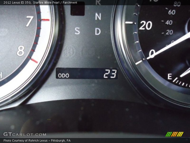 Starfire White Pearl / Parchment 2012 Lexus ES 350