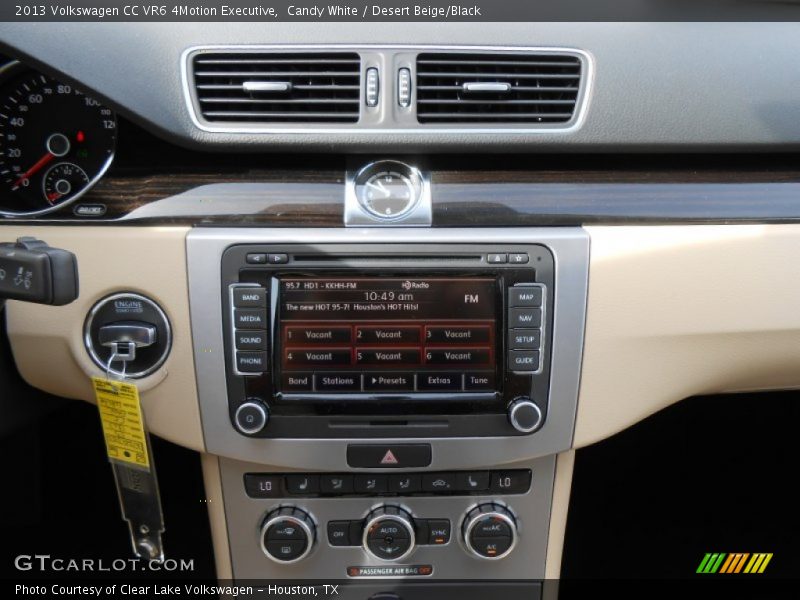 Controls of 2013 CC VR6 4Motion Executive