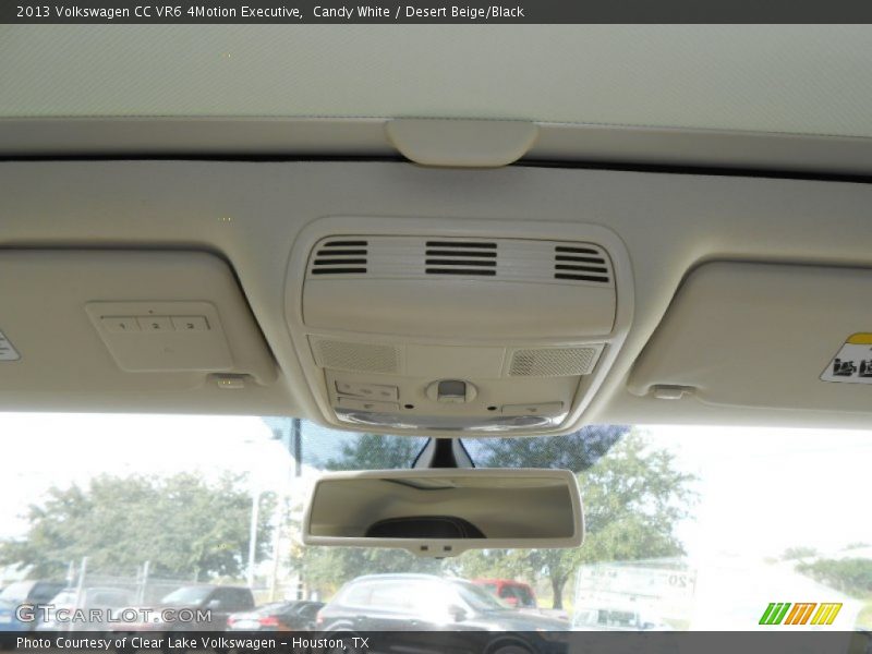Candy White / Desert Beige/Black 2013 Volkswagen CC VR6 4Motion Executive