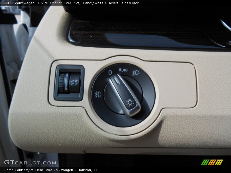 Candy White / Desert Beige/Black 2013 Volkswagen CC VR6 4Motion Executive