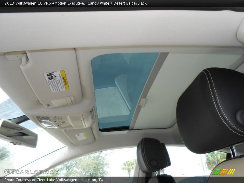 Candy White / Desert Beige/Black 2013 Volkswagen CC VR6 4Motion Executive