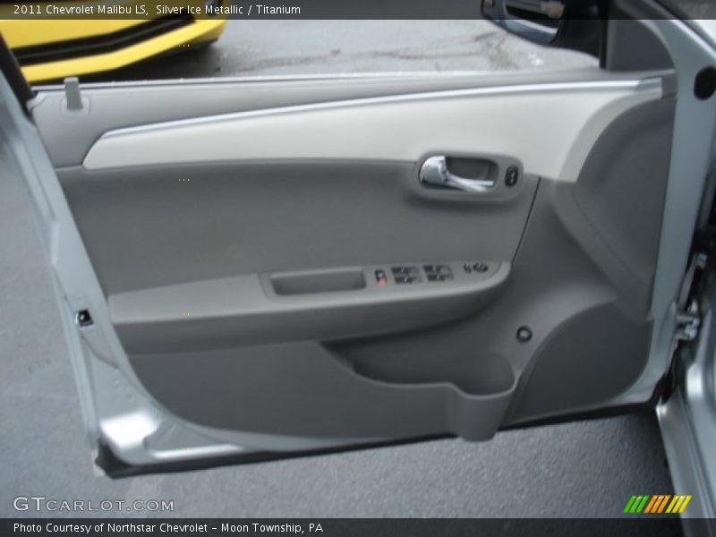 Silver Ice Metallic / Titanium 2011 Chevrolet Malibu LS