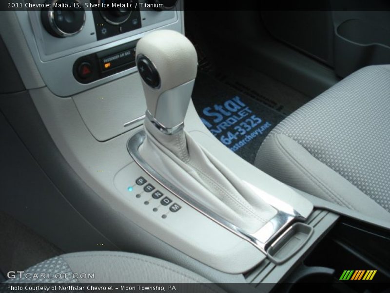 Silver Ice Metallic / Titanium 2011 Chevrolet Malibu LS