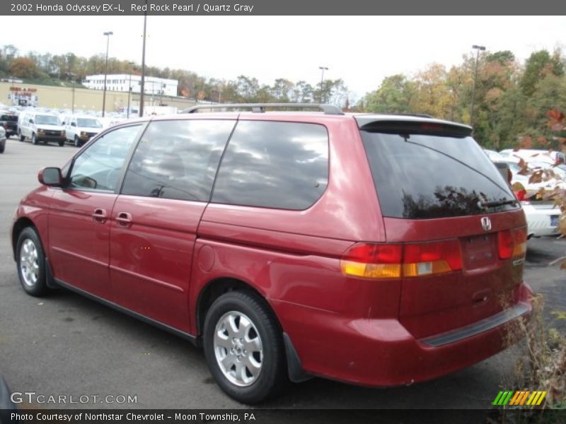 Red Rock Pearl / Quartz Gray 2002 Honda Odyssey EX-L