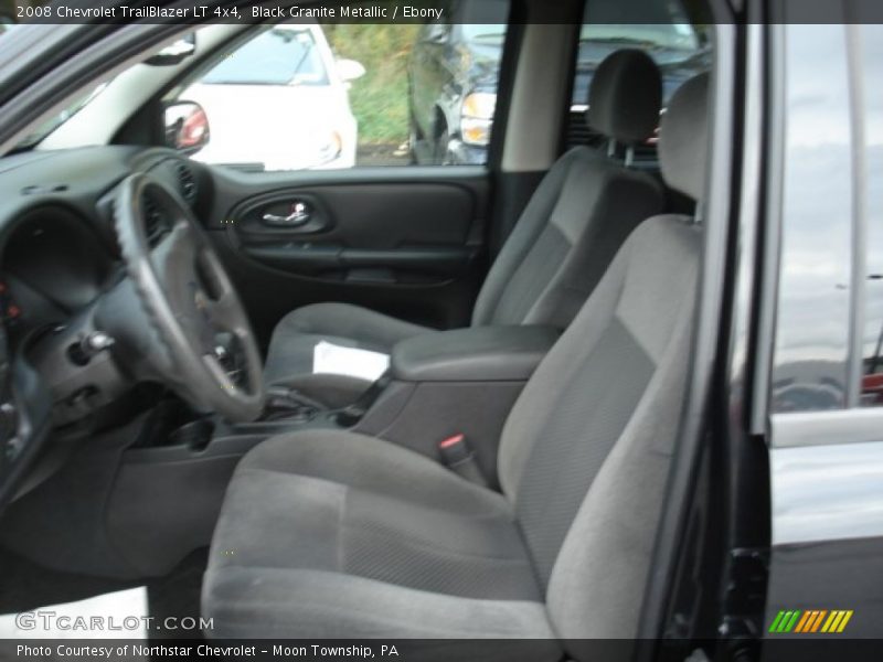 Black Granite Metallic / Ebony 2008 Chevrolet TrailBlazer LT 4x4