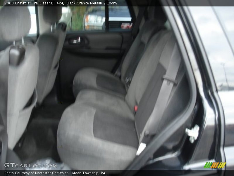 Black Granite Metallic / Ebony 2008 Chevrolet TrailBlazer LT 4x4