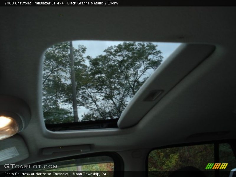 Black Granite Metallic / Ebony 2008 Chevrolet TrailBlazer LT 4x4