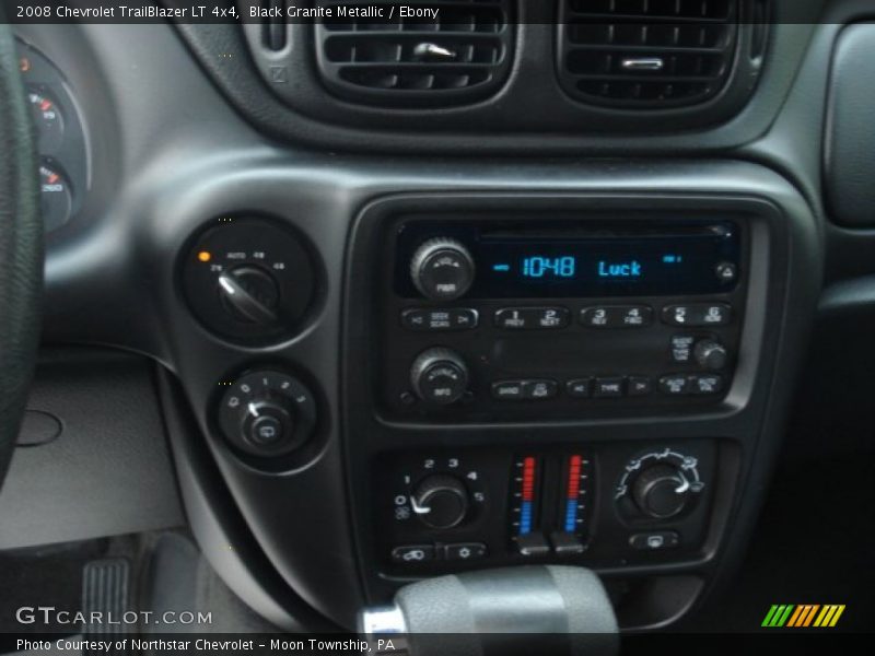 Black Granite Metallic / Ebony 2008 Chevrolet TrailBlazer LT 4x4