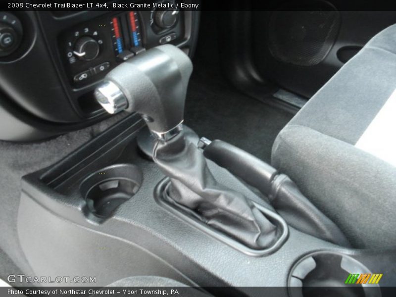 Black Granite Metallic / Ebony 2008 Chevrolet TrailBlazer LT 4x4