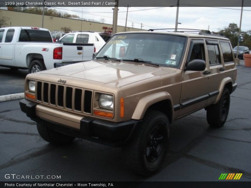 Desert Sand Pearl / Camel 1999 Jeep Cherokee Classic 4x4