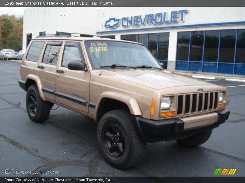 Desert Sand Pearl / Camel 1999 Jeep Cherokee Classic 4x4