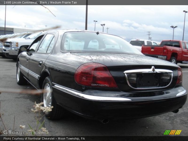 Black / Medium Prairie Tan 1998 Lincoln Continental