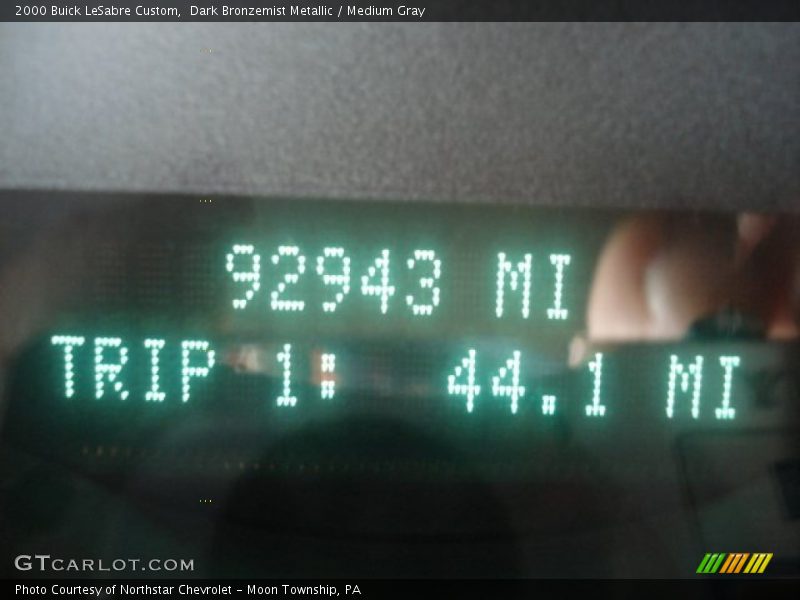 Dark Bronzemist Metallic / Medium Gray 2000 Buick LeSabre Custom