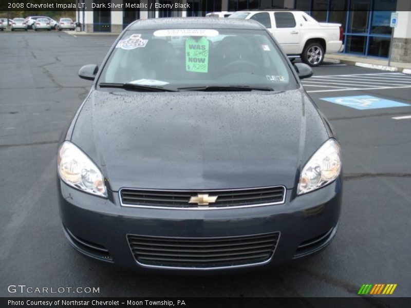 Dark Silver Metallic / Ebony Black 2008 Chevrolet Impala LT