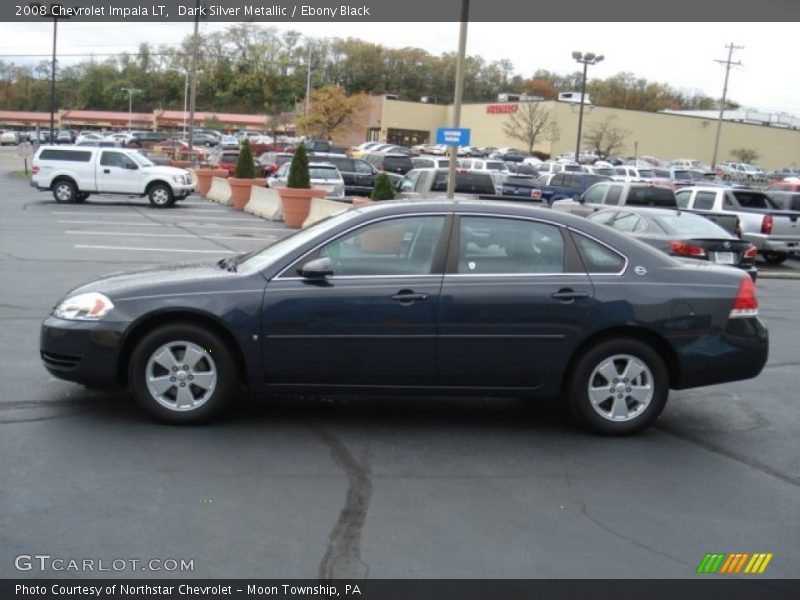 Dark Silver Metallic / Ebony Black 2008 Chevrolet Impala LT