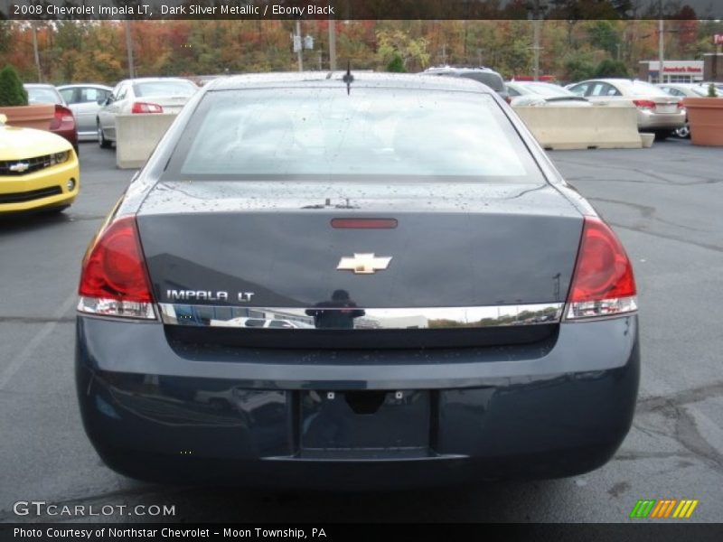 Dark Silver Metallic / Ebony Black 2008 Chevrolet Impala LT