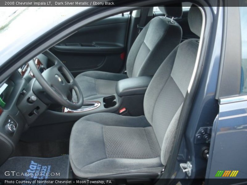 Dark Silver Metallic / Ebony Black 2008 Chevrolet Impala LT