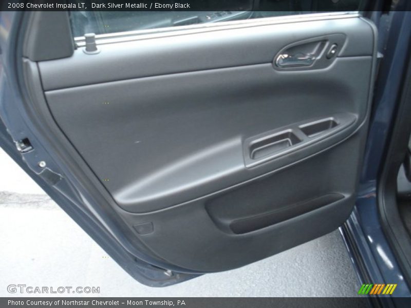Dark Silver Metallic / Ebony Black 2008 Chevrolet Impala LT