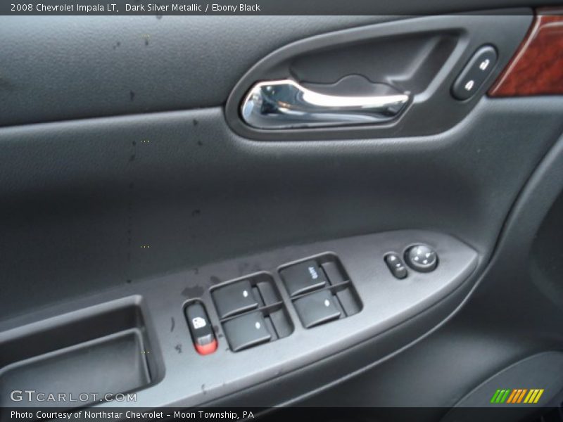 Dark Silver Metallic / Ebony Black 2008 Chevrolet Impala LT