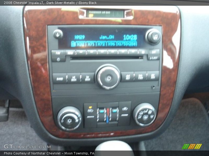 Dark Silver Metallic / Ebony Black 2008 Chevrolet Impala LT