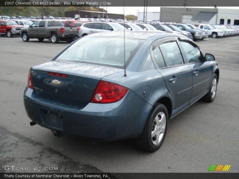 Blue Granite Metallic / Gray 2007 Chevrolet Cobalt LS Sedan