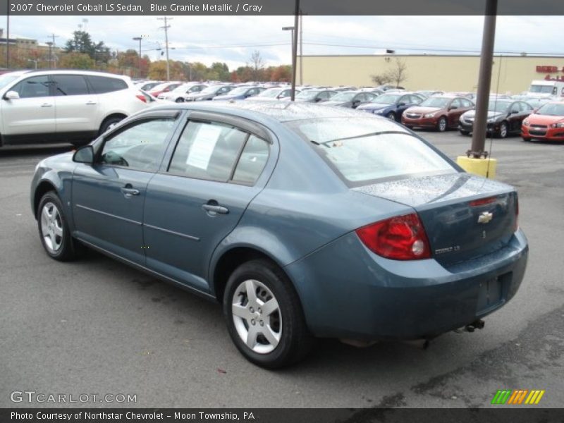 Blue Granite Metallic / Gray 2007 Chevrolet Cobalt LS Sedan
