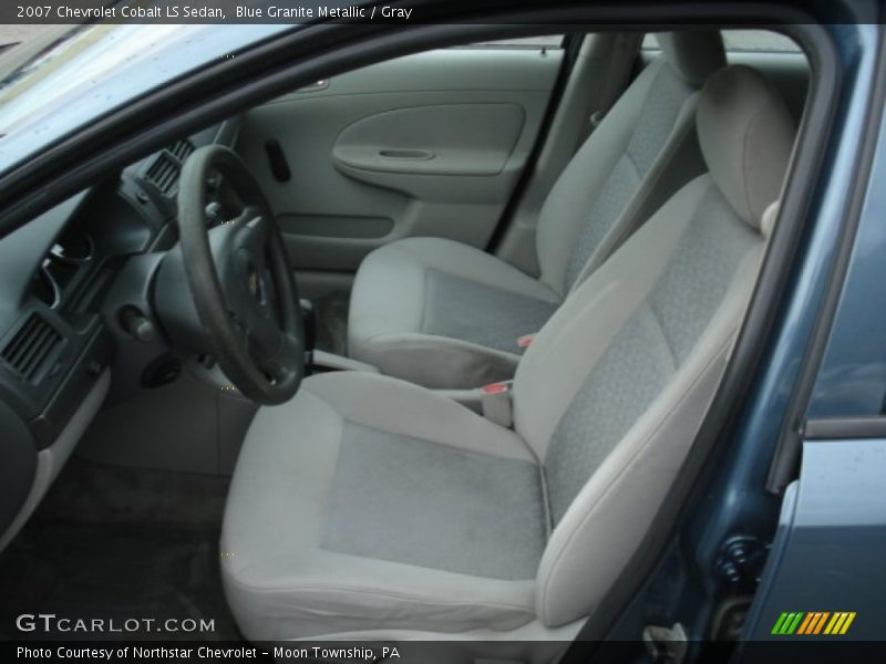 Blue Granite Metallic / Gray 2007 Chevrolet Cobalt LS Sedan