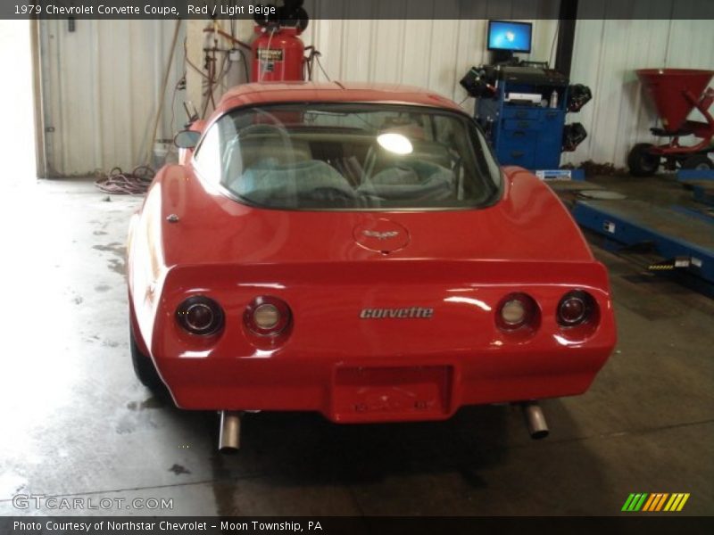 Red / Light Beige 1979 Chevrolet Corvette Coupe