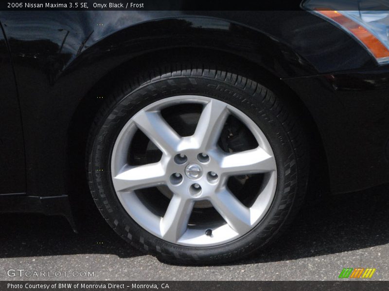 Onyx Black / Frost 2006 Nissan Maxima 3.5 SE