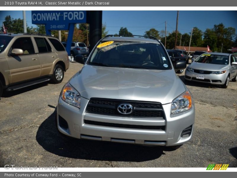 Classic Silver Metallic / Dark Charcoal 2010 Toyota RAV4 I4