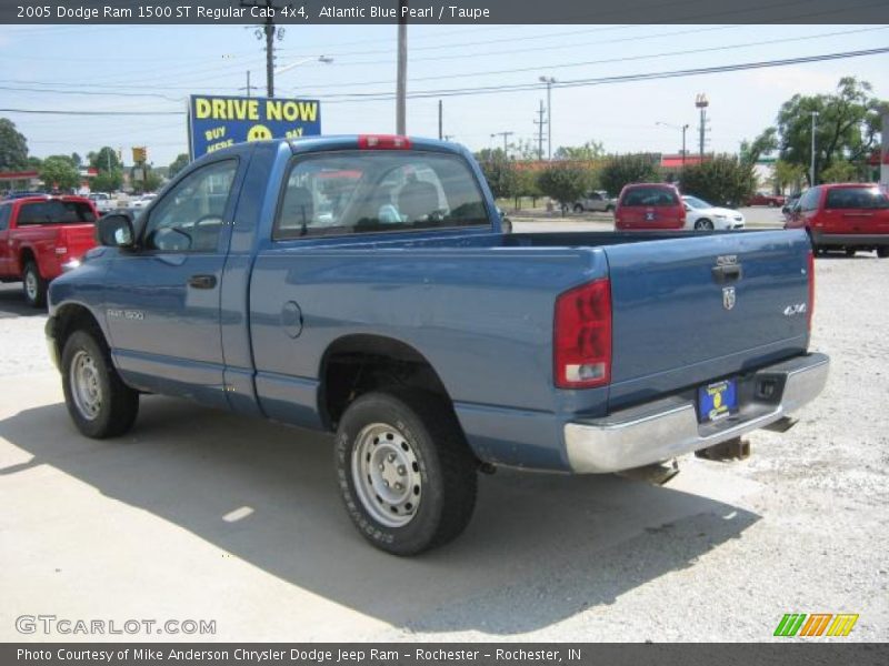 Atlantic Blue Pearl / Taupe 2005 Dodge Ram 1500 ST Regular Cab 4x4
