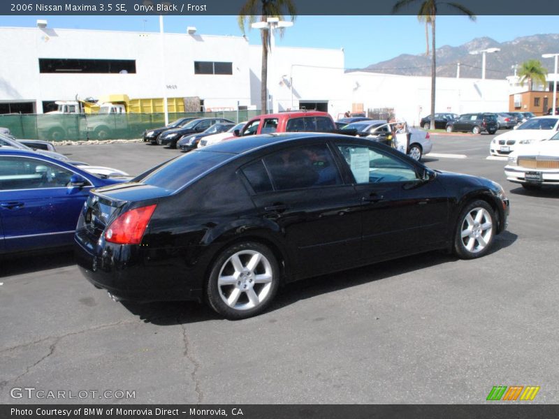Onyx Black / Frost 2006 Nissan Maxima 3.5 SE