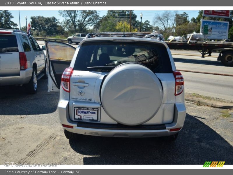 Classic Silver Metallic / Dark Charcoal 2010 Toyota RAV4 I4