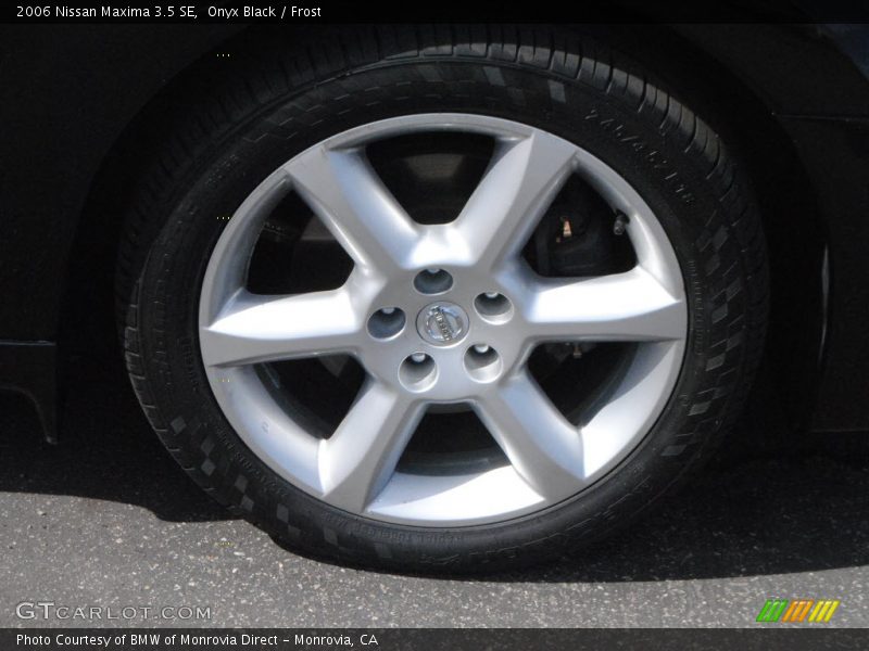 Onyx Black / Frost 2006 Nissan Maxima 3.5 SE
