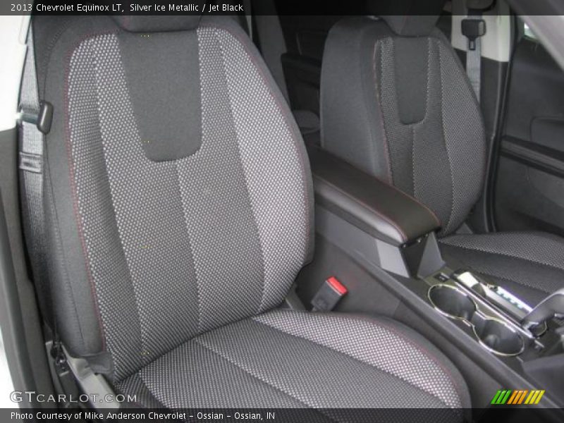Silver Ice Metallic / Jet Black 2013 Chevrolet Equinox LT