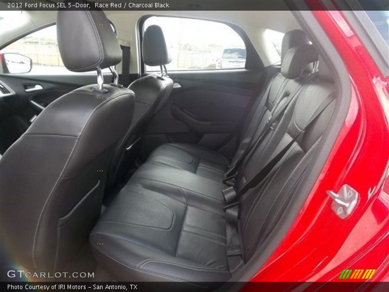 Rear Seat of 2012 Focus SEL 5-Door