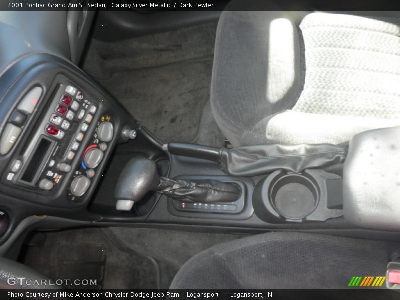 Galaxy Silver Metallic / Dark Pewter 2001 Pontiac Grand Am SE Sedan