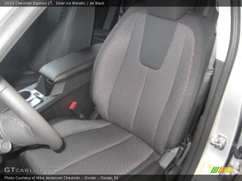 Silver Ice Metallic / Jet Black 2013 Chevrolet Equinox LT