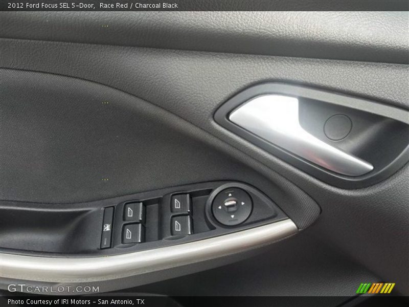 Race Red / Charcoal Black 2012 Ford Focus SEL 5-Door
