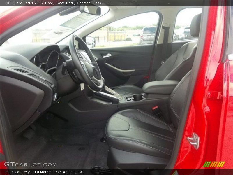 Race Red / Charcoal Black 2012 Ford Focus SEL 5-Door
